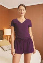 Load image into Gallery viewer, Super soft modal/cotton PJ shorts set
