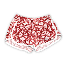 Load image into Gallery viewer, Batik print track shorts - Green
