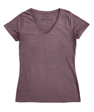 Load image into Gallery viewer, Short sleeve v-neck t-shirt - Heather Grey
